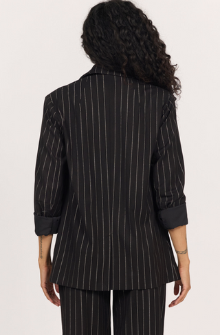 SPENCER PINSTRIPE BLAZER