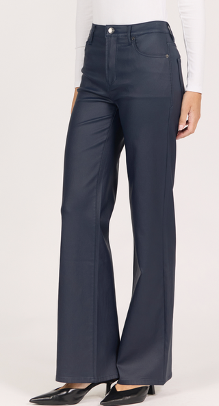 MARGOT COATED NAVY DENIM