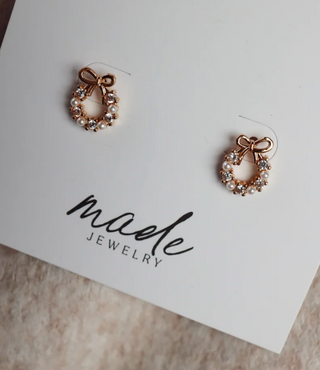 PEARLY WREATH EARRINGS