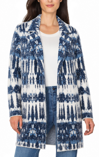 INDIGO DREAMS SWEATER COAT