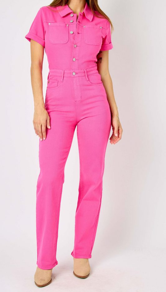 JB Hot Pink Jumpsuit