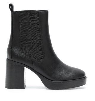 Mi.iM Black Heeled Boot