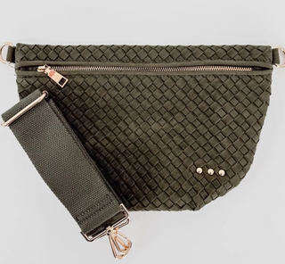 PS- SUEDE WESTLYN WOVEN BAG