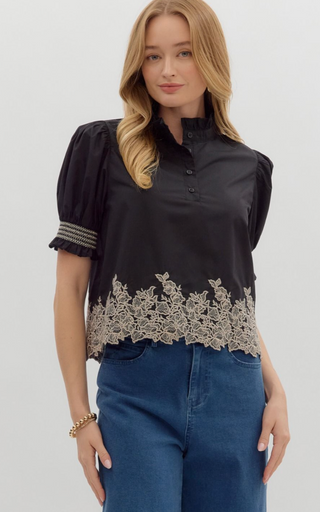ENT-LAINEY CUFF BAND TOP