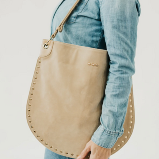 PS-ROSIE THE RIVET SUEDE HOBO