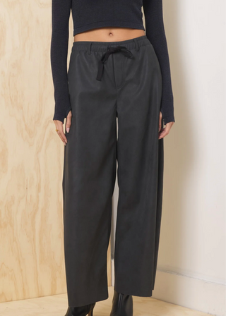 VH-ASPHALT FAUX LEATHER PANT