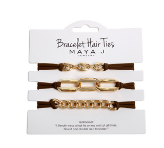3 PACK- HAIR TIE BRACELETS