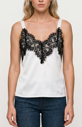 HEIDI LACE TRIM TANK