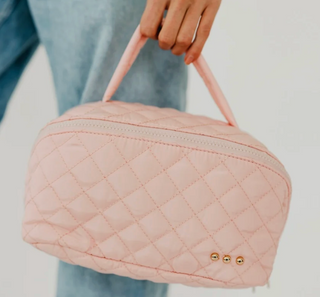 MARTHA QUILTED COMETIC BAG