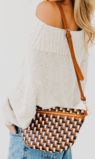 WESTLYN WOVEN BUM BAG