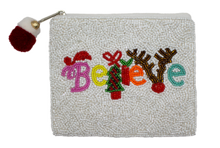 BEADED COIN PURSE