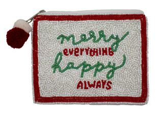BEADED COIN PURSE