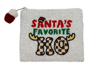 BEADED COIN PURSE