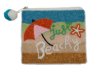 BEADED COIN PURSE