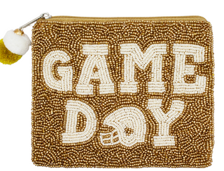 BEADED COIN PURSE