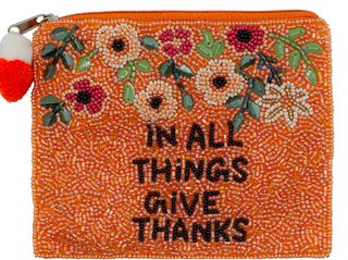 BEADED COIN PURSE