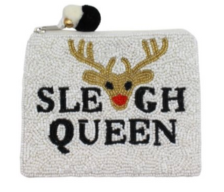 BEADED COIN PURSE