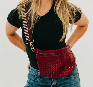 WESTLYN WOVEN BUM BAG