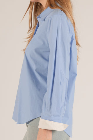 POPLIN CUFF BUTTON SHIRT
