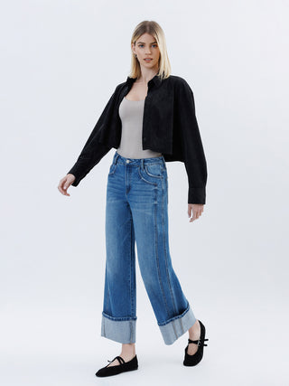 KRIS BAGGY WIDE DENIM