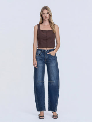 BLUE RIBBON BARREL DENIM