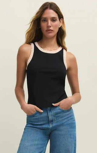 CLARKE RIB TANK - MULTIPLE COLORS