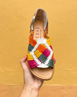 ALEBRIJE-Colorful Huarache Sandal