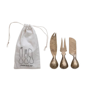 BL-IRON CHEESE KNIVES SET