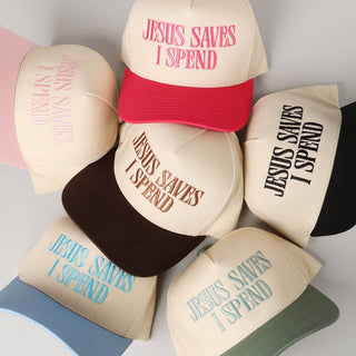 JESUS SAVES Hat-SAGE