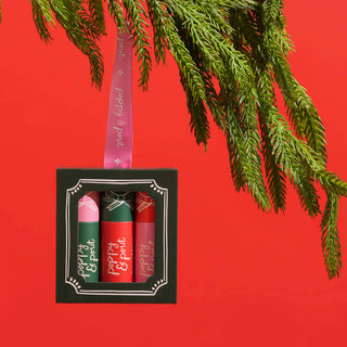 P&P HOLIDAY LIP BALM TRIO