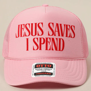 JESUS SAVES HAT