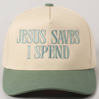 JESUS SAVES Hat-SAGE