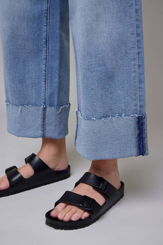HIDDEN - NORI Cuffed Crop WideLeg
