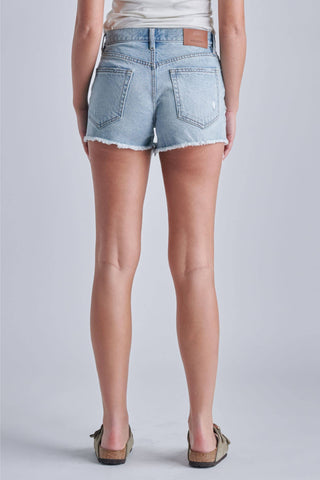 HIDDEN - MidRise Destructed Shorts -LHT