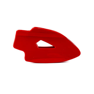 RED, GLOSSY KC ARROWHEAD HAIR CLIP