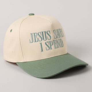 JESUS SAVES Hat-SAGE