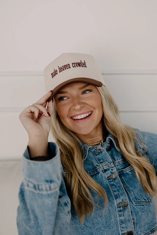 MAKE HEAVEN CROWDED HAT