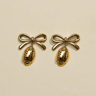 N&S- FOOTBALL & BOW DROP STUDS