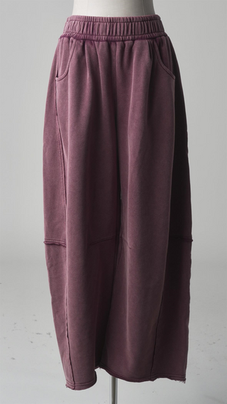 GIA WIDE LEG SWEATPANT