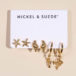 SUMMER ESSENTIALS EARRING SET