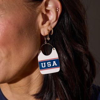 TEAM USA CHARLIE EARRINGS