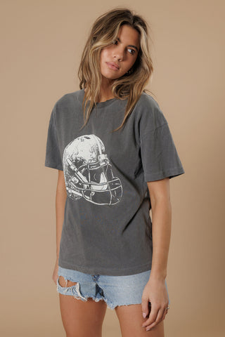 AOU-FOOTBALL HELMET BB TEE