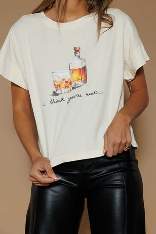 AOU-I THINK YOU'RE NEAT TEE